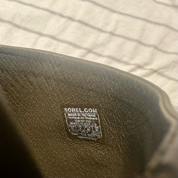 Sorel Roaming Devon Slide Olive Green Women’s 11 - Picture 4 of 4